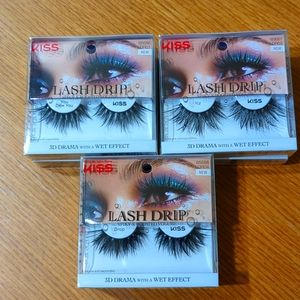 Kim K, Met Gala Wet Look Inspired-----------Kiss Lash Drip x6